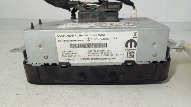 NAVIGATORE FIAT 500 Serie 07356831260 312B1000 (15) - Foto 2