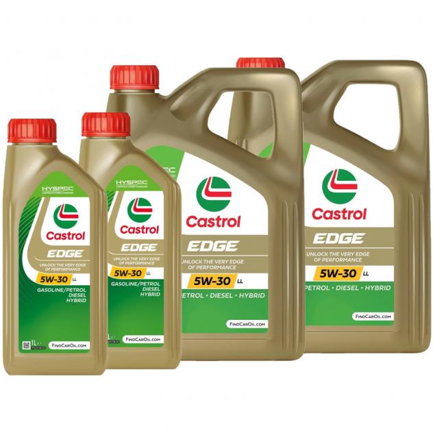 Kit Olio Motore Castrol Edge Ll 5W30-10