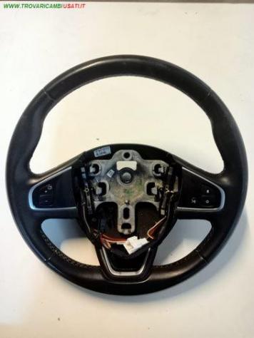 VOLANTE IN PELLE CON COMANDI 999-U1308467 Meccanica  Sterzo  Volante  Volante RENAULT - CAPTUR - 2013 - 2017, RENAULT - CAPTUR - 2017 -
