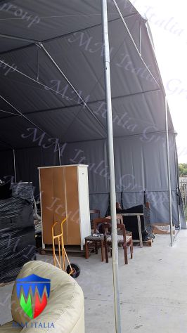 Tendoni per Magazzino, Agritunnel per agricoltori 8 x 8 Linea Marina Evoluzione - Foto 4