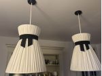 vendo coppia di lampadari realizzati artigianalmente