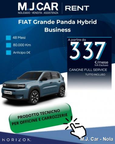 FIAT Grande Panda 1.2 Hybrid 110 CV S&amp;S Business -- OFFICINA rif. 22336987