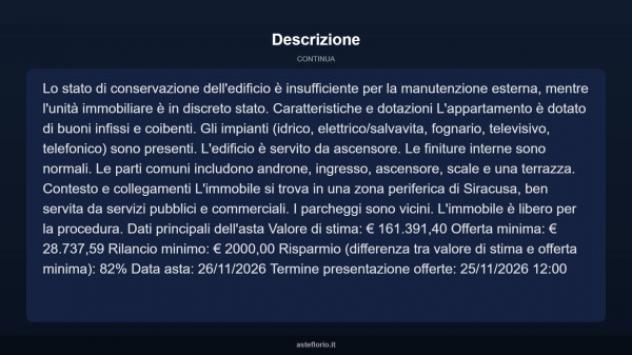 Immobile in asta di 117 m² in vendita a Siracusa - Foto 12