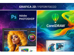 🎨 Grafica 2D / Fotoritocco – Adobe Photoshop | CorelDRAW