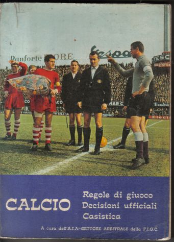 R133 - CALCIO: REGOLE DI GIUOCO DECISIONI UFFICIALI CASISTICA
