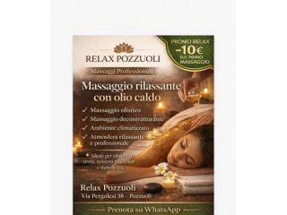 Massaggi - benessere Pozzuoli - centro olistico pozzuoli relax assicurato promo 40 min ed 1 ora Tel:3479346707