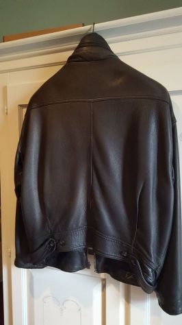 Ruffo - Giubbotto in Pelle Nero tg. 50 - Foto 3