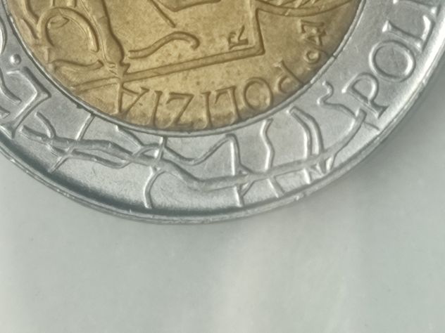 Lire 500 Moneta 1947-1997 POLIZIA DI STATO - Foto 4