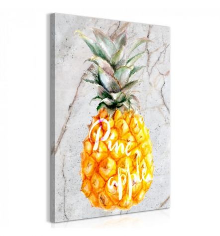 Quadro Con Un Ananas Cm. 40x60 E 60x90 - ARREDALACASA