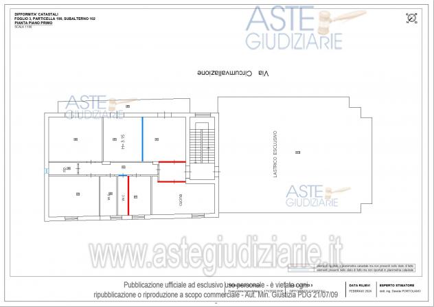 IMMOBILI-IMMOBILE RESIDENZIALE-Via Circumvallazione n. 25 oggi civico n. 67 - Foto 8