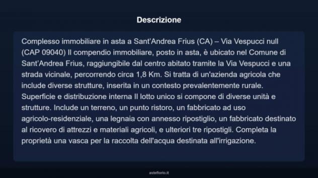 Immobile in asta di 150 m² in vendita a Sant'Andrea Frius - Foto 4
