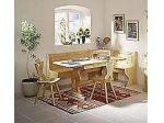 Mobili Rustici Monza Taverna cod 985: Giropanca Tavolo130x80x3 Sedie