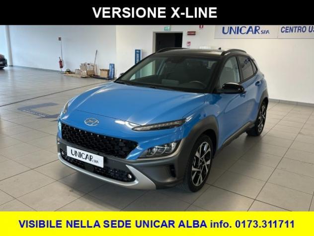 HYUNDAI Kona 1.000 BENZINA HYBRID 120 CV X-LINE C.AUTO rif. 24198444