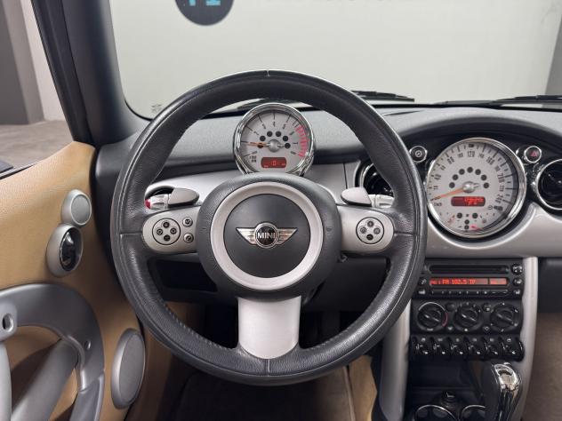 MINI Mini Cabrio 1.6 Cooper AUTOMATICA UNIPROPRIETARIO SOLO 46.000 KM NEOPATENTATI - Foto 10