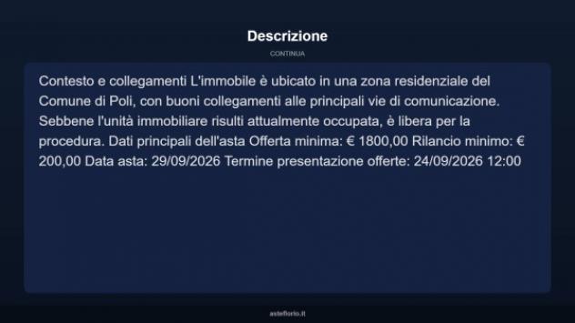 Immobile in asta di 7 m² in vendita a Poli - Foto 8