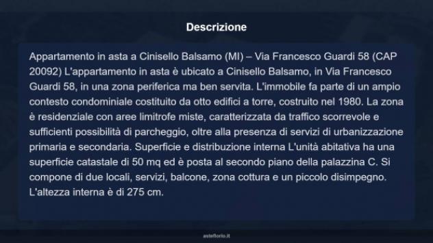 Immobile in asta di 50 m² in vendita a Cinisello Balsamo - Foto 18