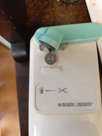 Apriscatole. arrota coltelli e forbici elettrico vintage Black &amp; Decker - Foto 4