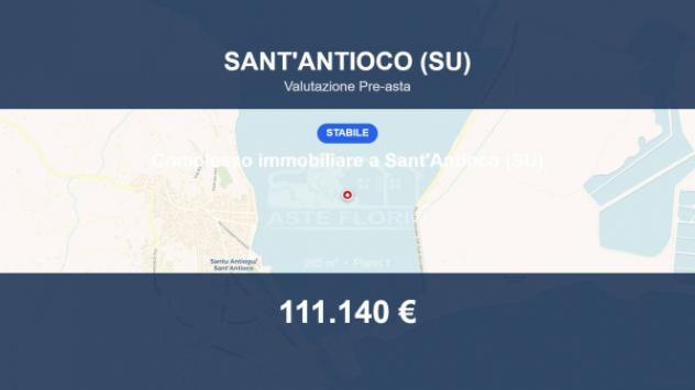 Immobile in asta di 265 m² in vendita a Sant'Antioco