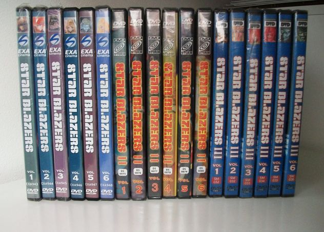 Star Blazers collana completa delle 3 serie complete in dvd yamato video