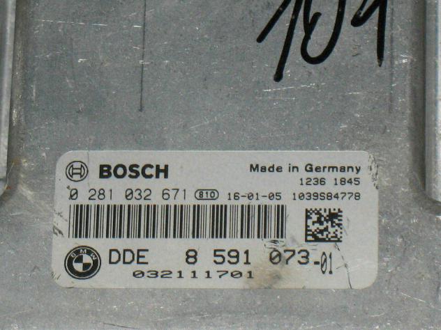 0281032671 ECU CENTRALINA BMW EDC17C50 0281032671 DDE8591073 032111701 - Foto 2