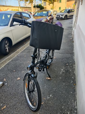Bici pieghevole FOLD 500 blu BTWIN - Foto 2