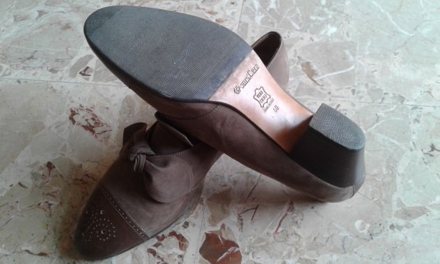 Scarpe vera pelle e cuoio e gomma Sanagens 40 - Foto 4