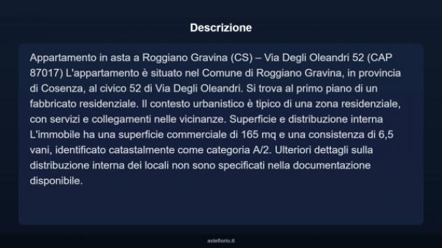 Immobile in asta di 165 m² in vendita a Roggiano Gravina - Foto 16