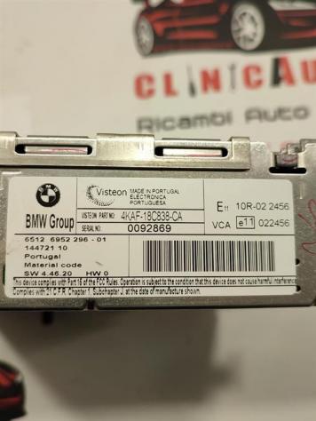 AUTORADIO BMW Serie 1 Serie (E87) 6952296 N45B16A (07) - Foto 2