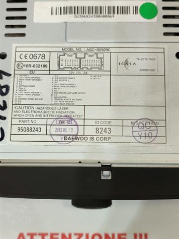 AUTORADIO CHEVROLET Captiva 1° Serie 95088243 Z22D1 (06) - Foto 3