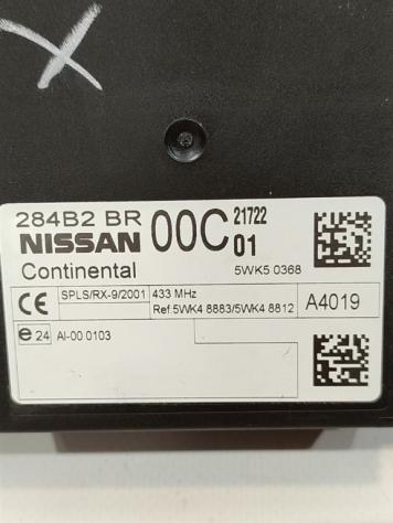 CENTRALINA MODULO DI CONTROLLO NISSAN Qashqai 2° Serie 284B2BR00C diesel 1461 (1013) - Foto 2