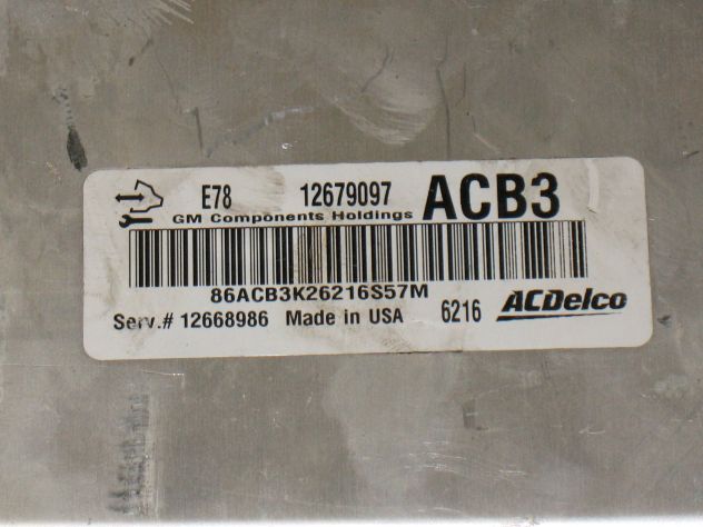 12679097 ECU CENTRALINA OPEL MOKKA 1.4 E78 12679097 ACB3 12668986 - Foto 2