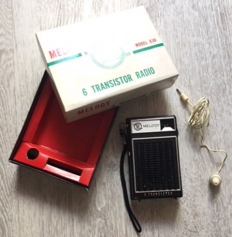 VINTAGE MELODY 6 TRANSISTOR RADIO - Foto 4