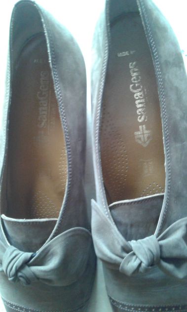 Scarpe vera pelle e cuoio e gomma Sanagens 40 - Foto 3