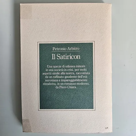 Il Satiricon - Petronio Arbitro - Epoca! - Il libro del punto esclamativo - 1998 - Foto 4