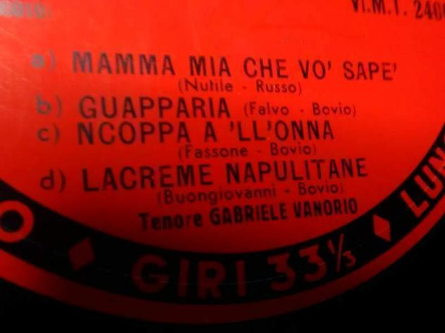 Tenore G. VANORIO due rarissimi dischi anni 50 - Foto 7