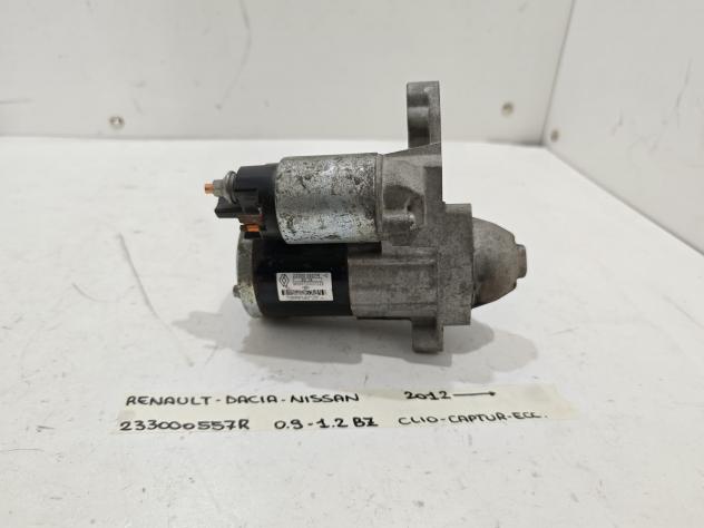 MOTORINO D' AVVIAMENTO RENAULT Clio Serie IV 233000557R 233000557R Turbo Benzina 0.9 TCE (1219) - Foto 2