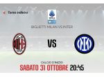 Milan Inter 1 Biglietto Primo Arancio VENDUTO
