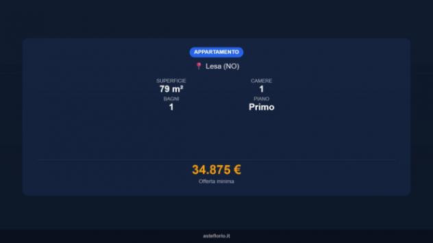 Immobile in asta di 79 m², box auto in vendita a Lesa - Foto 15