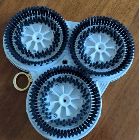 PIASTRA 3 SPAZZOLE VORWERK FOLLETTO ORIGINALI - Foto 3