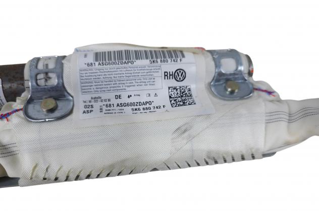 AIRBAG A TENDINA LATERALE PASSEGGERO VOLKSWAGEN Golf 6 Berlina 5K6880742F (0812) - Foto 13