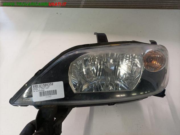 PROIETTORE ANT. DX  999-U1560332 Parti elettriche  Fanaleria  Proiettori  Led proiettore  MAZDA - 2 - 2003  2007