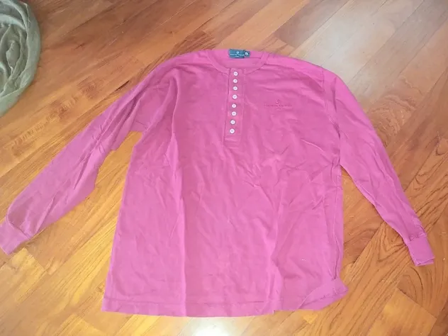 lotto 5 maglie uomo tagli xl cotone. 1 azzurra Benetton 1 marroncina Benetton 1 - Foto 4