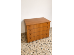 Cassettiera 4 cassetti in legno color ciliegio 70x40 cm - ottimo stato