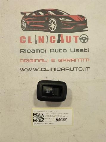 PULSANTIERA POSTERIORE SINISTRA MERCEDES Classe A W169 4° Serie A2518200510 640940 (08)