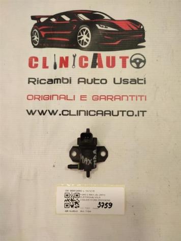 ELETTROVALVOLA CONVERTITORE DI PRESSIONE FORD C - Max Serie 9688124580 T1DA diesel 1560 (10)