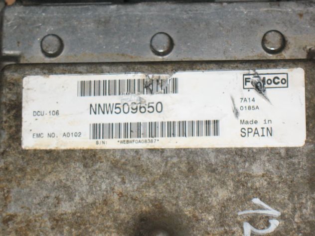 NNW509650 DCU106 ECU CENTRALINA MOTORE LAND ROVER DEFENDER 2.4 DCU-106 NNW509650 - Foto 2