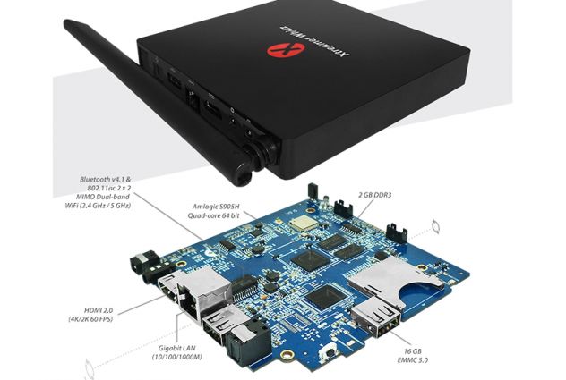 SMART TV BOX XTREAMER WHIZZ 4K QuadCore Android PC - Foto 3