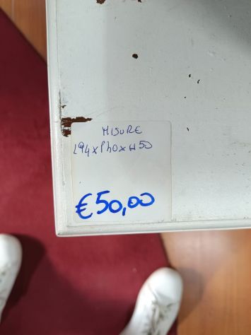 Cassettiera Bianca in Stile Classico – 25196 - Foto 2