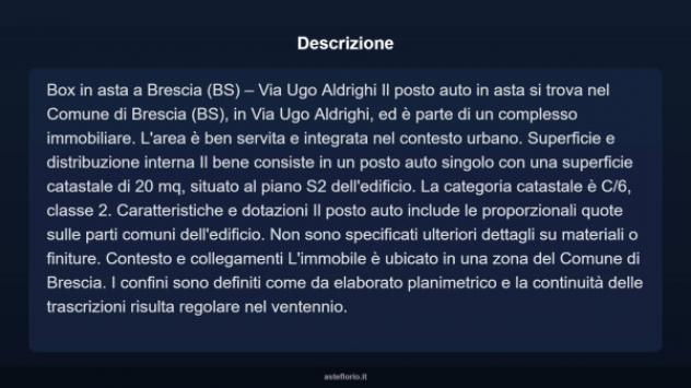 Immobile in asta di 20 m² in vendita a Brescia - Foto 4