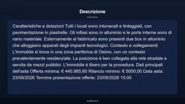 Immobile in asta di 596 m² in vendita a Osimo - Foto 4
